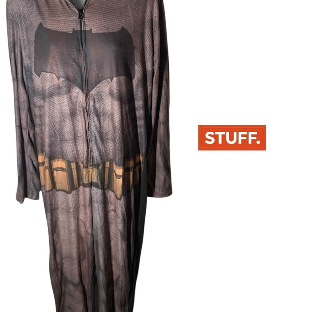 Batman Onesie With Cape and Hoodie (one size) (item#p104)
